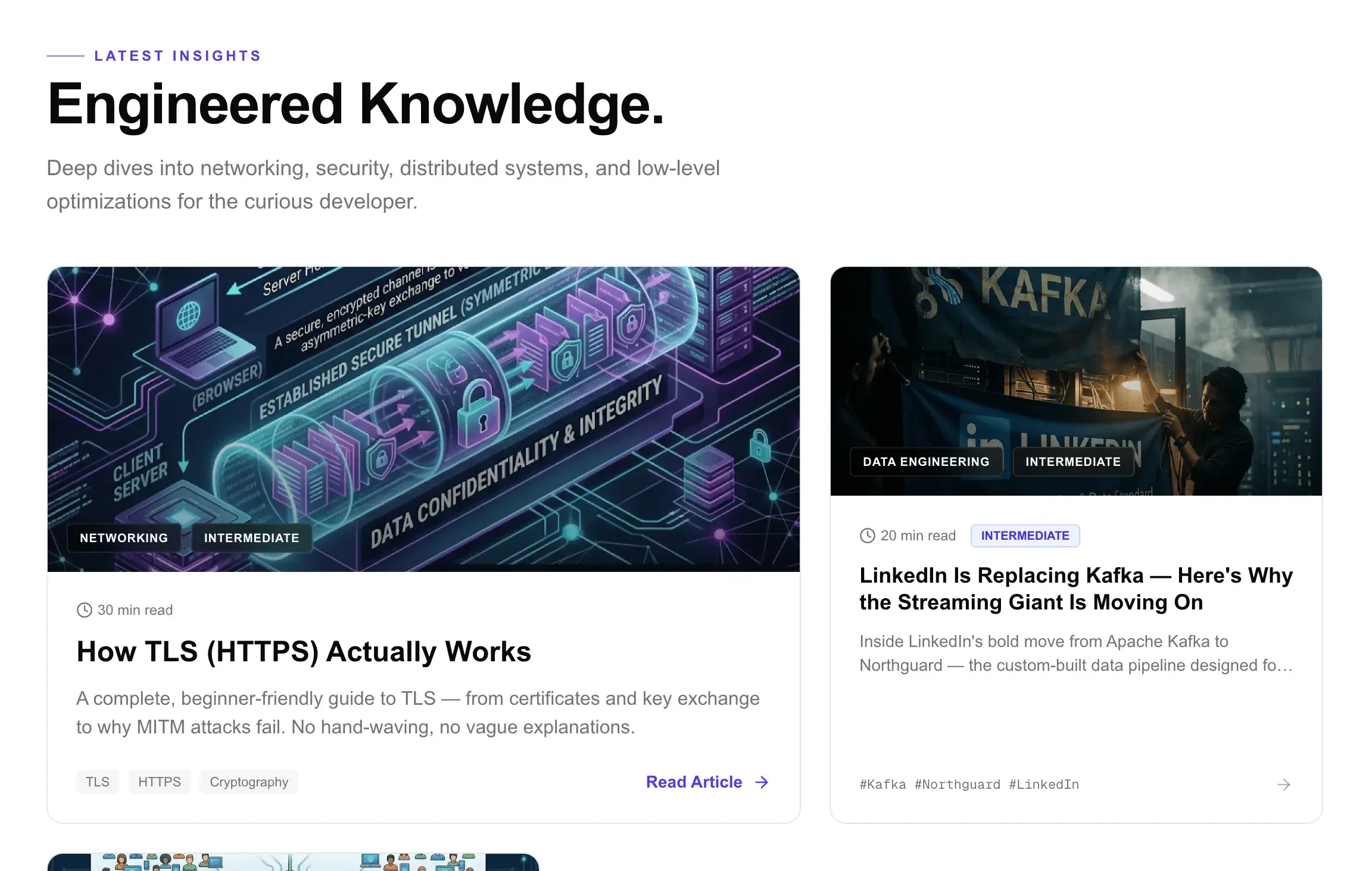 In-Depth Technical Articles